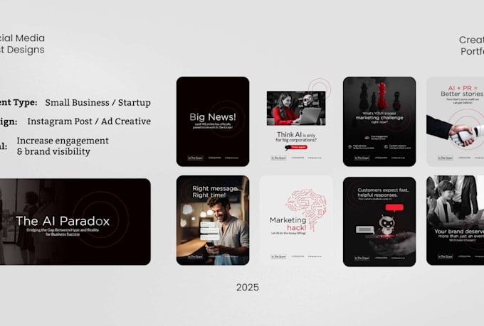 design a cohesive instagram grid to grow your brand presence